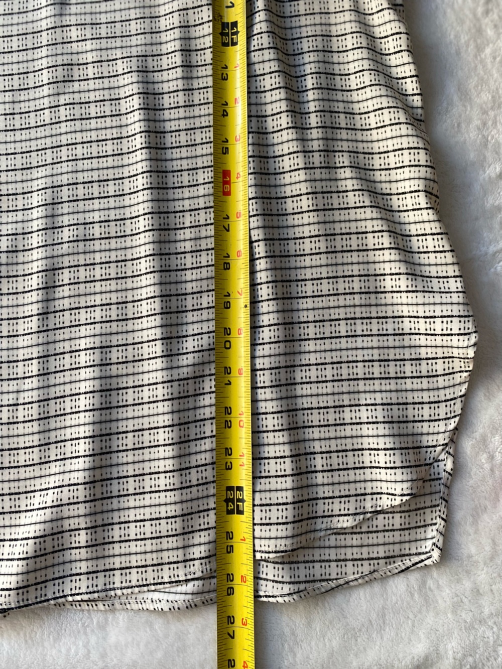 M.M.LaFleur "The Lagarde" Top - Morse Code Print Size Small - Picture 6 of 10